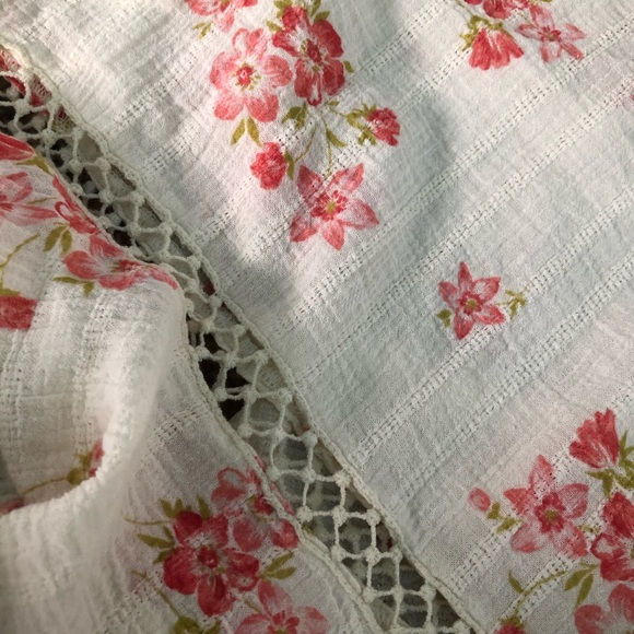 Ralph Lauren floral summer babydoll blouse - Picture 4 of 4